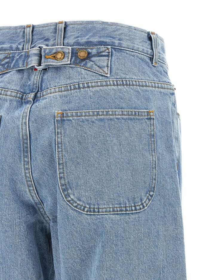 THOM BROWNE Back Martingale Jeans