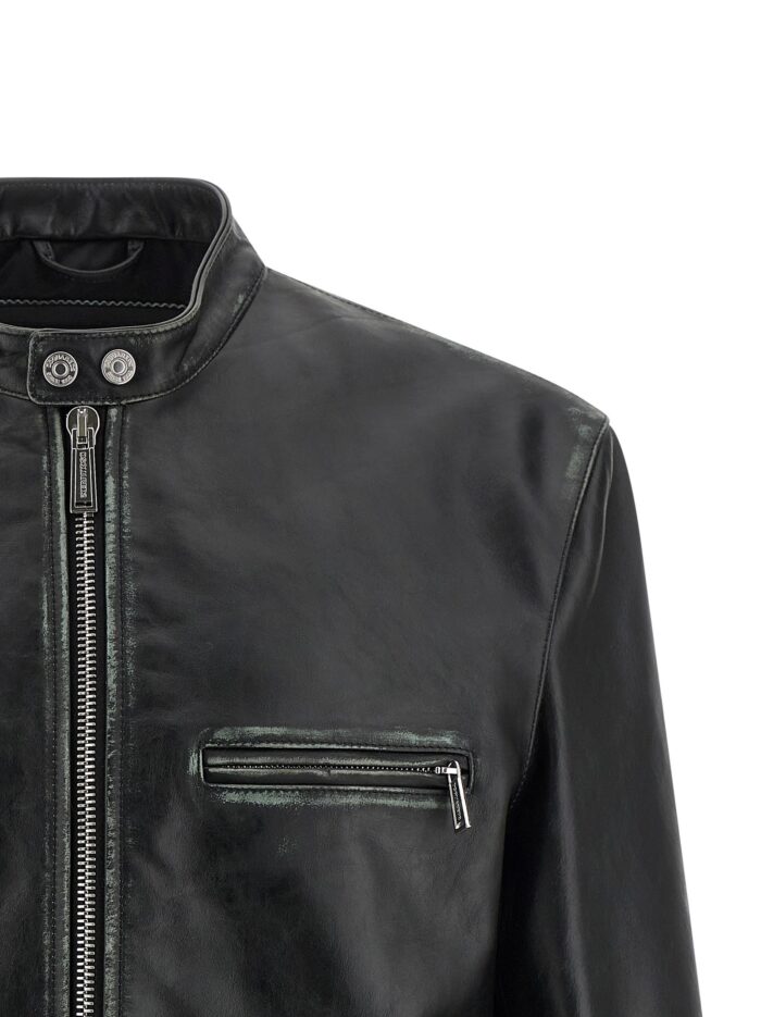 Dsquared2 'Bad Boy' Biker Jacket