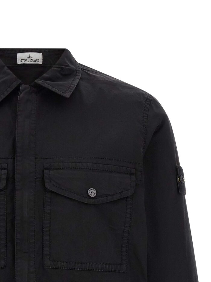 Stone Island 'Badge Logo' Overshirt