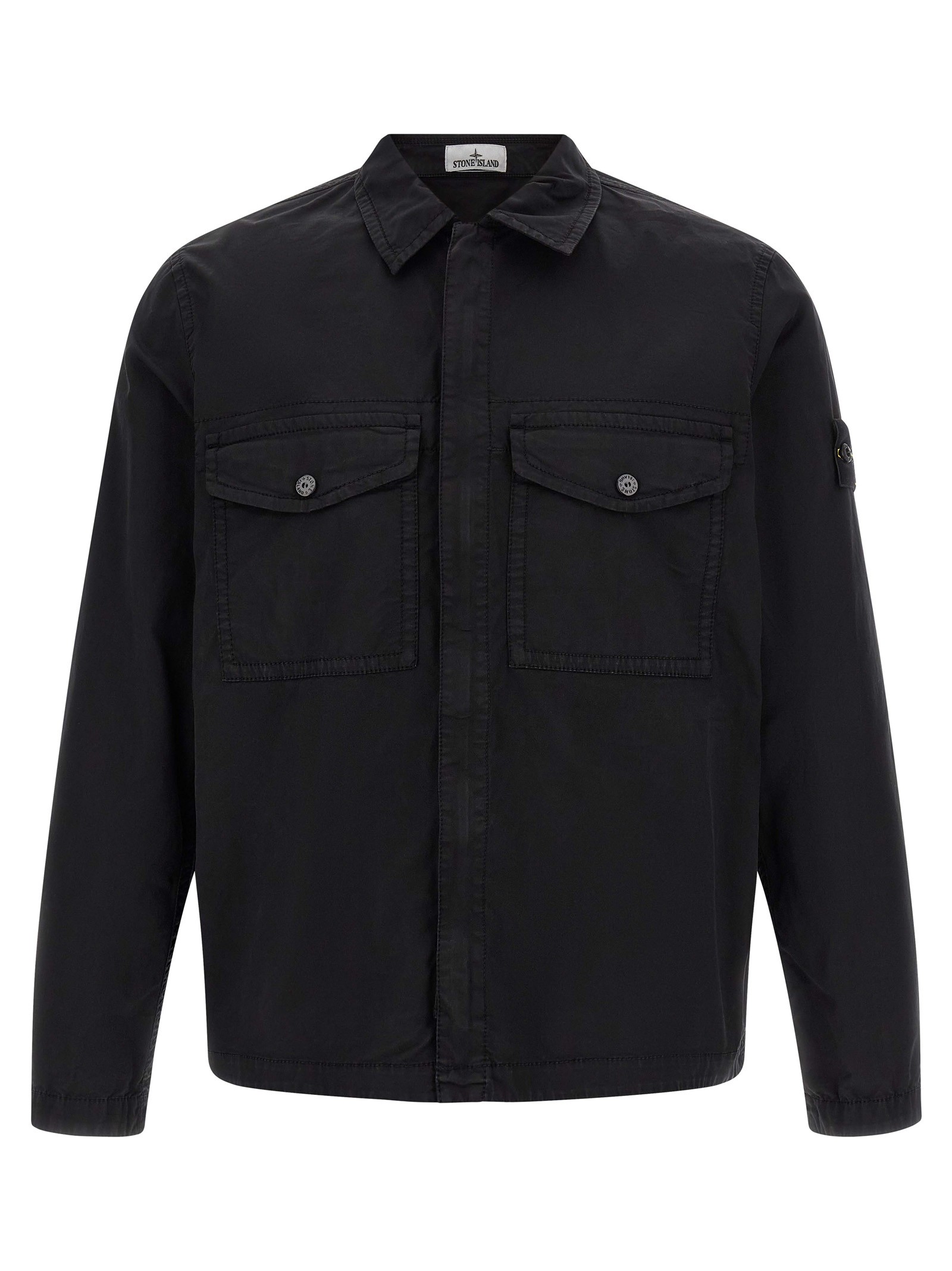 Stone Island 'Badge Logo' Overshirt