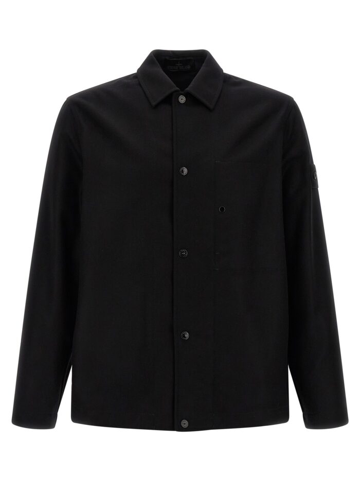 'badge stone island ghost' overshirt 'Badge Stone Island Ghost' Overshirt