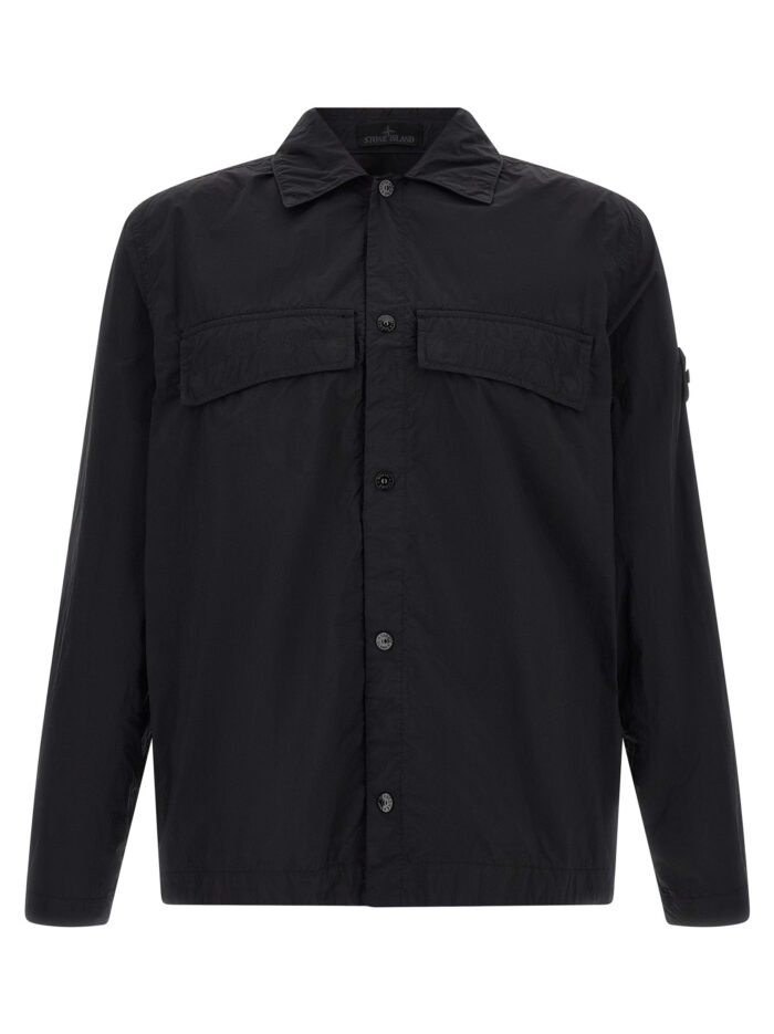 'badge stone island ghost' overshirt 'Badge Stone Island Ghost' Overshirt