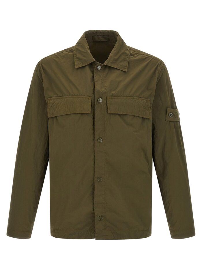 'badge stone island ghost' overshirt 'Badge Stone Island Ghost' Overshirt
