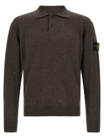 'Badge Stone Island' Polo Shirt