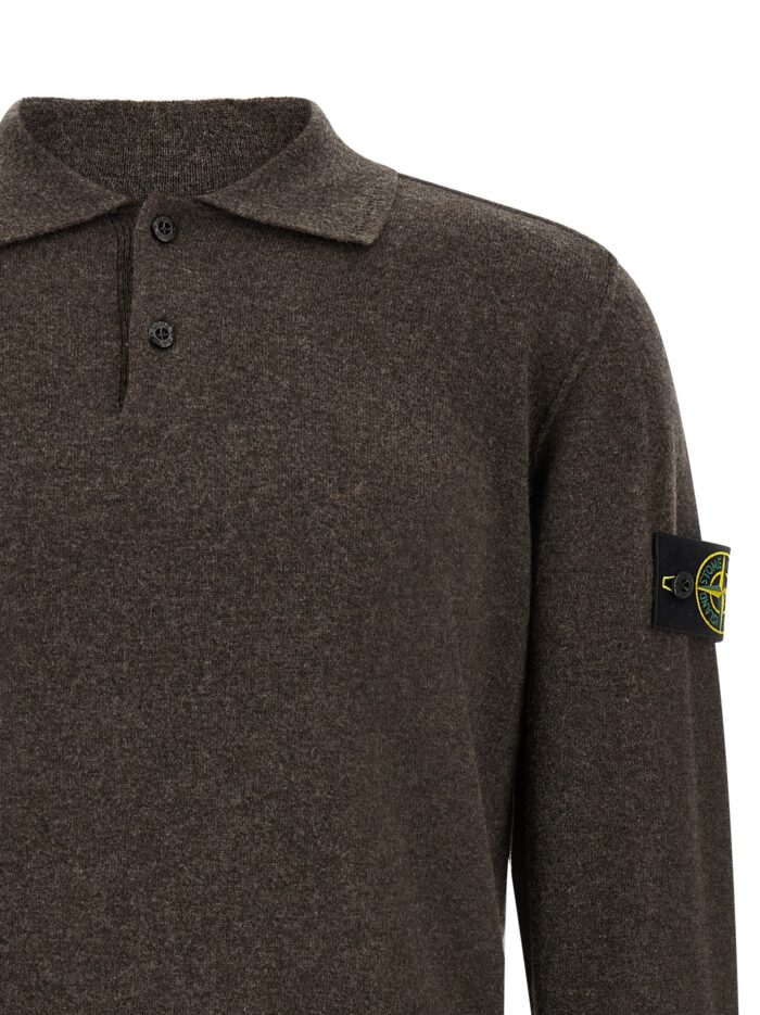 'Badge Stone Island' Polo Shirt
