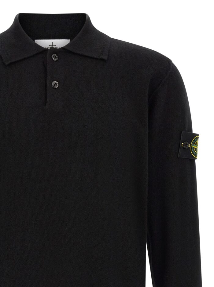 'Badge Stone Island' Polo Shirt