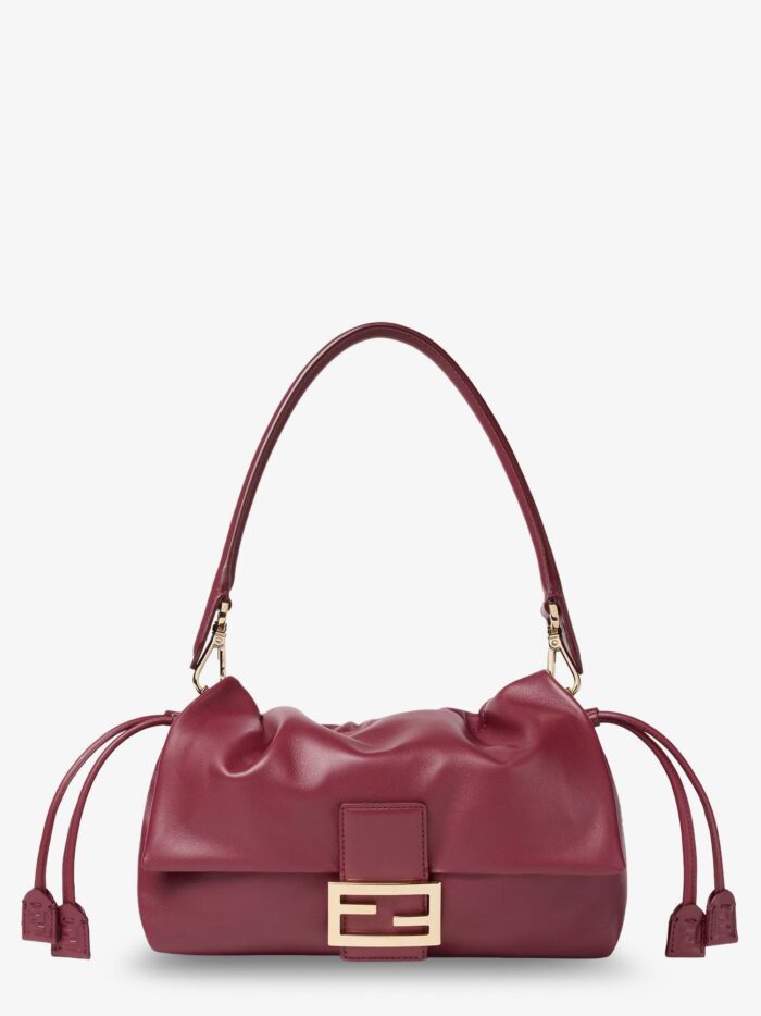 fendi baguette soft medium leather shoulder bag Fendi Baguette Soft Medium Leather Shoulder Bag
