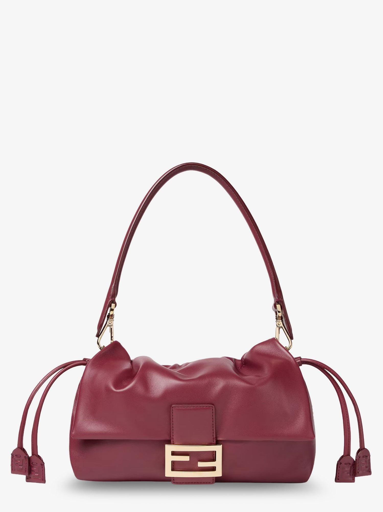 Fendi Baguette Soft Medium Leather Shoulder Bag