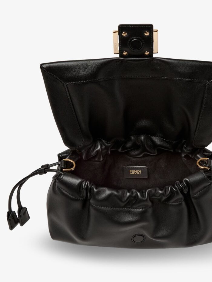 Fendi Baguette Soft Medium Leather Shoulder Bag
