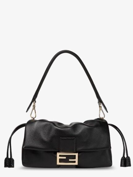 Fendi Baguette Soft Medium Leather Shoulder Bag