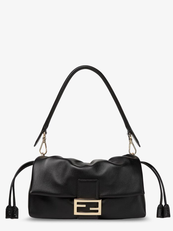 fendi baguette soft medium leather shoulder bag Fendi Baguette Soft Medium Leather Shoulder Bag