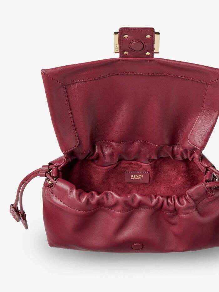 Fendi Baguette Soft Medium Leather Shoulder Bag