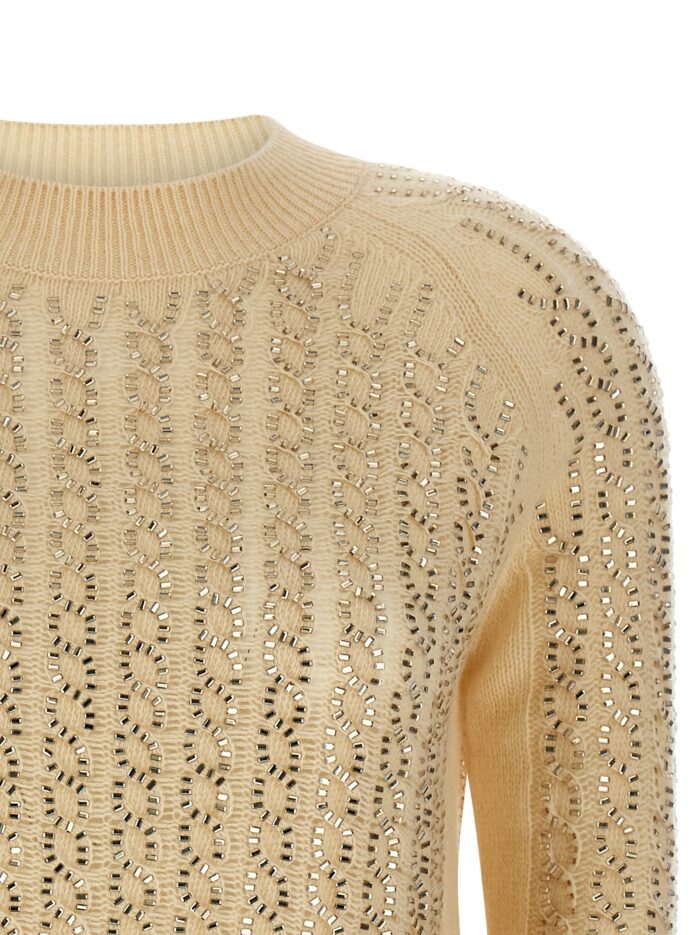 ERMANNO SCERVINO Baguette Studded Sweater