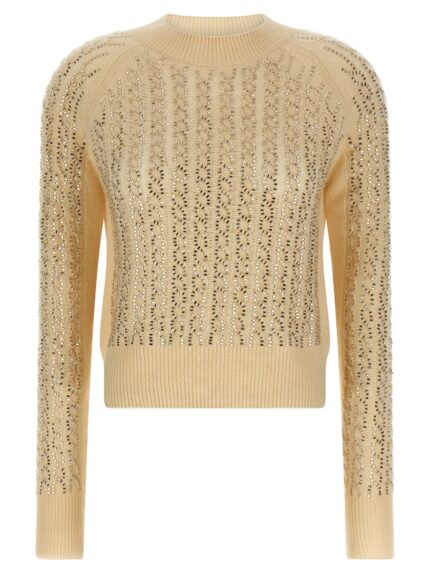 ERMANNO SCERVINO Baguette Studded Sweater