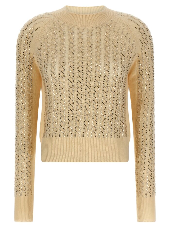 ERMANNO SCERVINO Baguette Studded Sweater