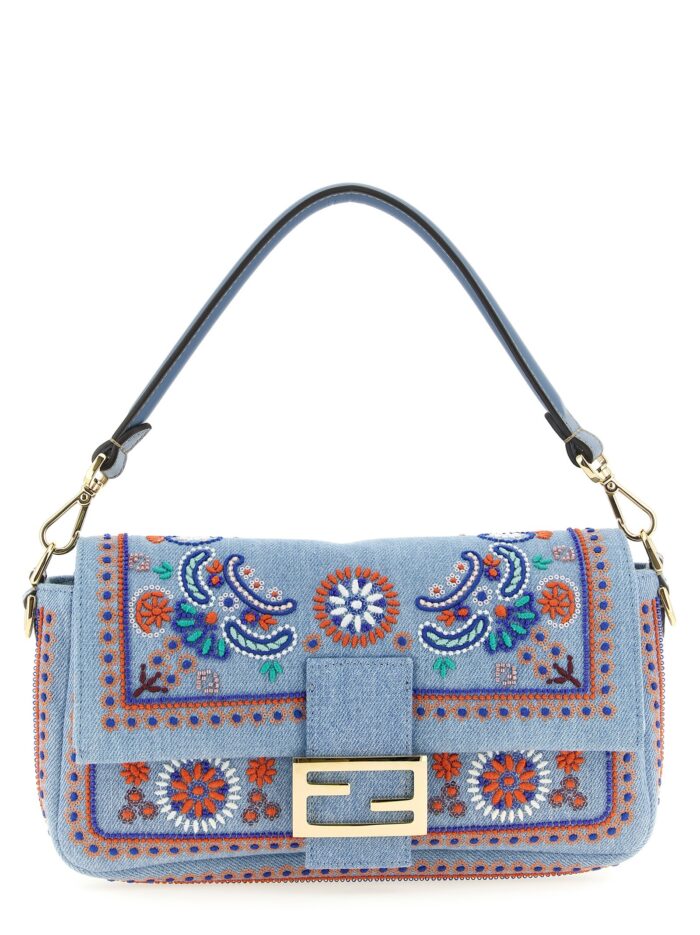 fendi 'baguette®' medium shoulder bag Fendi 'Baguette®' Medium Shoulder Bag