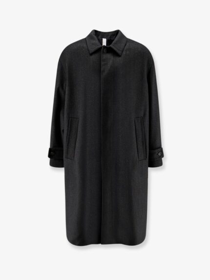 Hevo Baia Del Monaco Virgin Wool Blend Coat