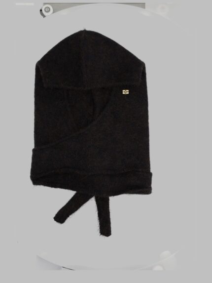 GANNI Balaclava In Misto Lana E Mohair