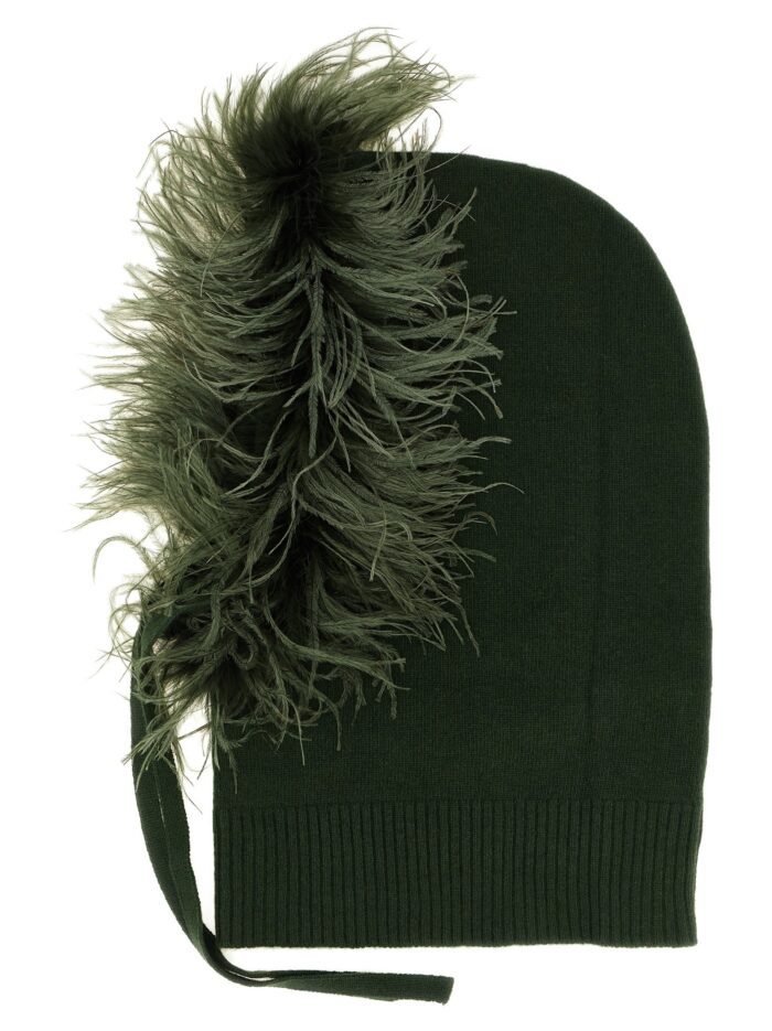 P.A.R.O.S.H. Balaclava With Feathers