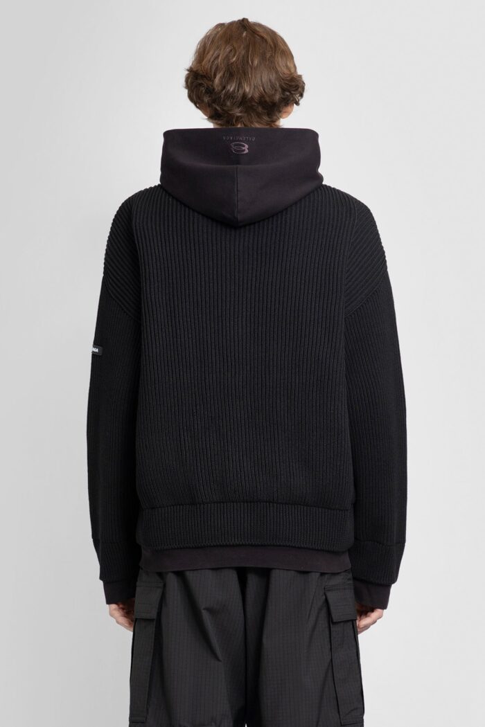 BALENCIAGA 3b Sports Icon Spliced Hoodie