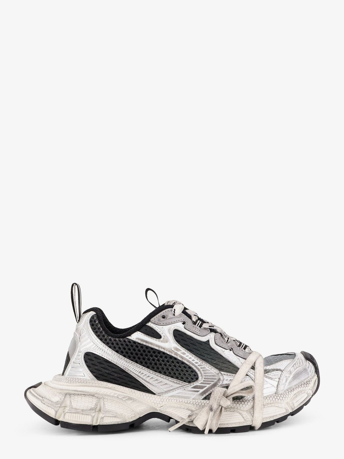 Balenciaga 3XL Gradient Mesh Sneakers With Used Effect