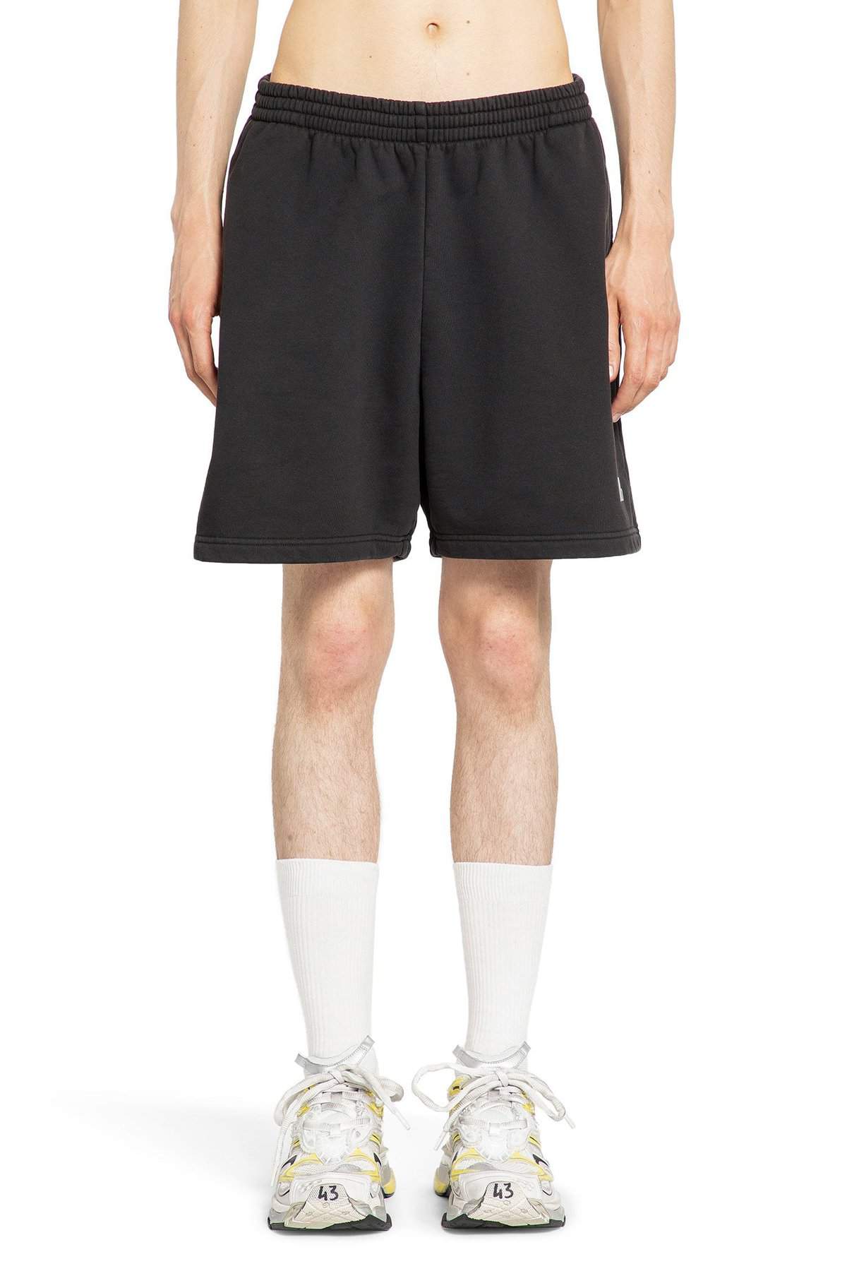 BALENCIAGA Active Sweat Shorts In Archetype Fleece