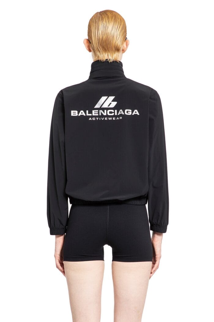 BALENCIAGA Activewear Shrunk Windbreake In Stretch Nylon