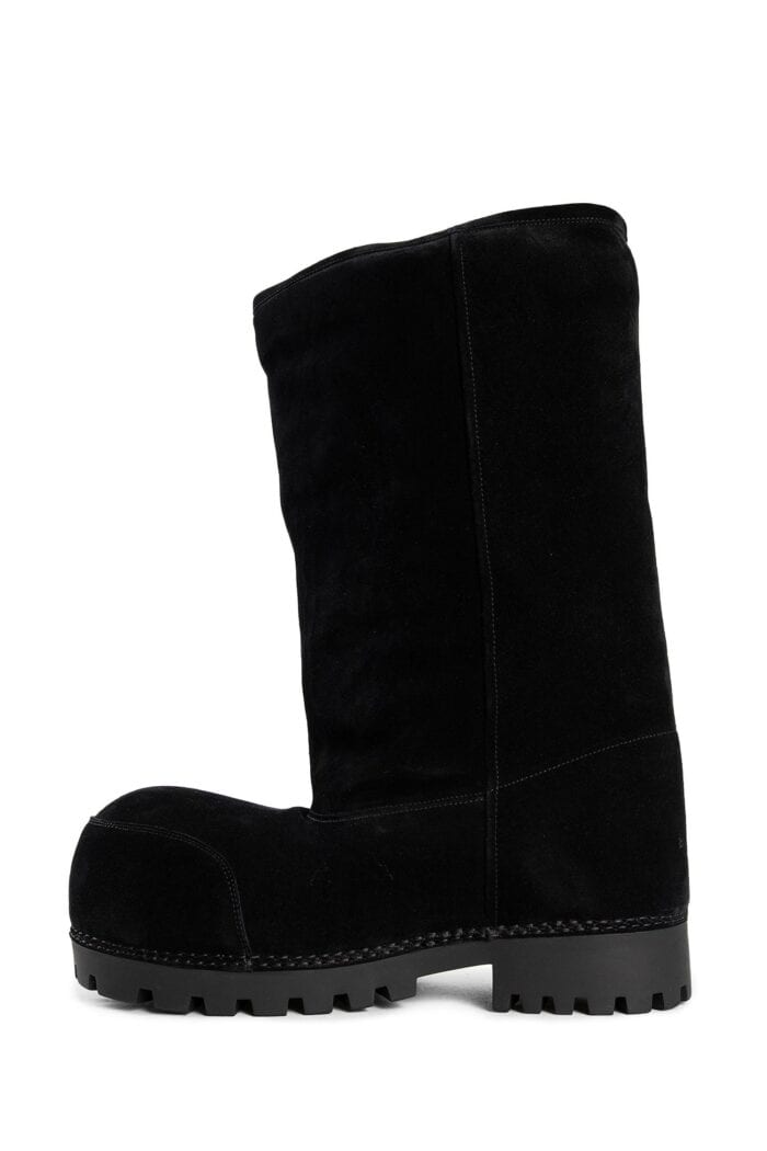 BALENCIAGA Alaska Fur High Boots