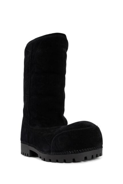 BALENCIAGA Alaska Fur High Boots