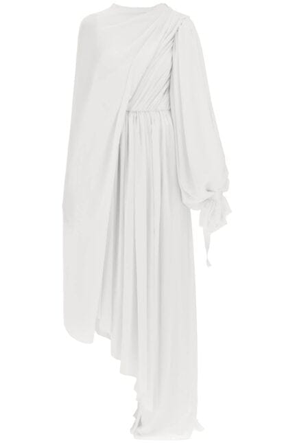 BALENCIAGA All In Draped Maxi Dress