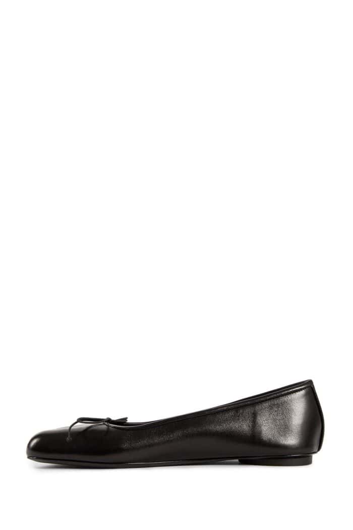 BALENCIAGA Anatomic Ballerinas In Soft Shimy Leather