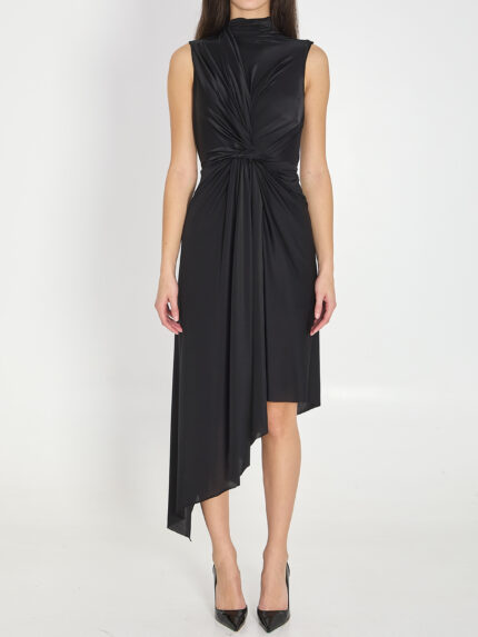 Balenciaga Asymmetric stretch dress
