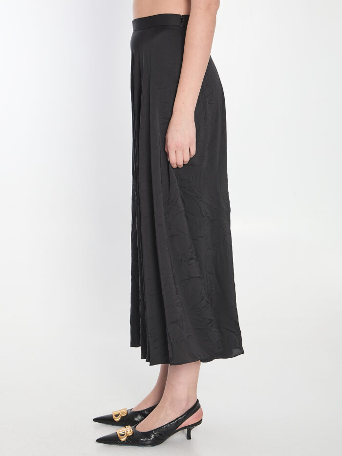 Balenciaga Asymmetrical midi skirt