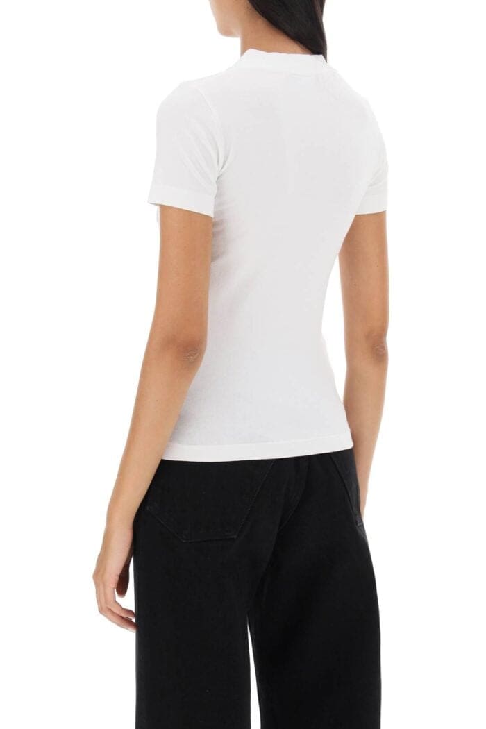 Balenciaga Back Flip Crew-neck T-shirt