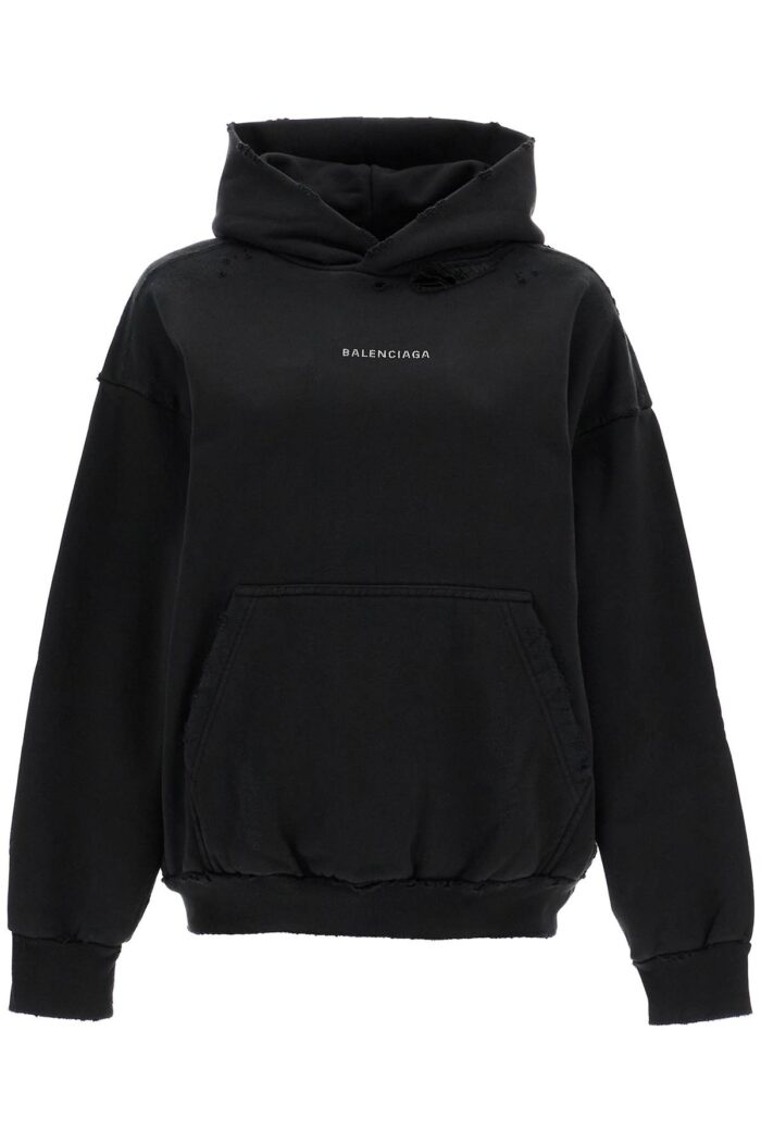 'balenciaga Back Sweatshirt