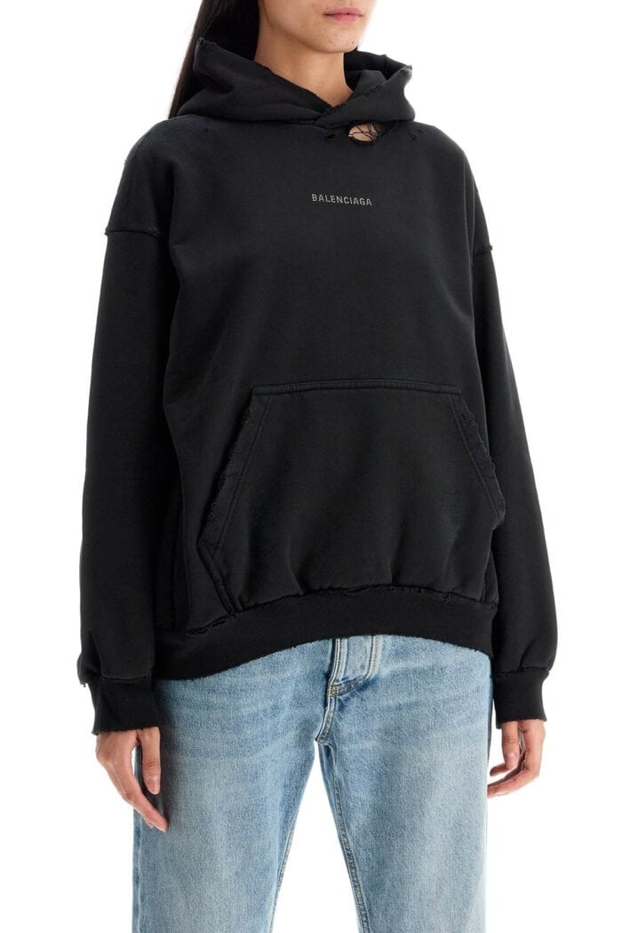 'balenciaga Back Sweatshirt
