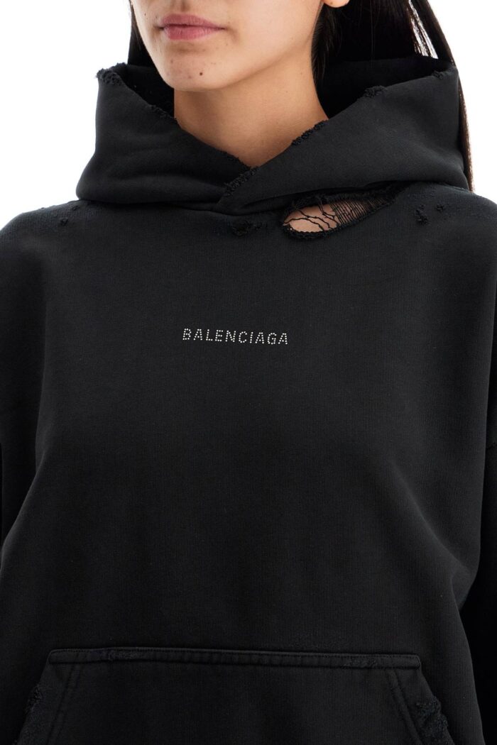 'balenciaga Back Sweatshirt