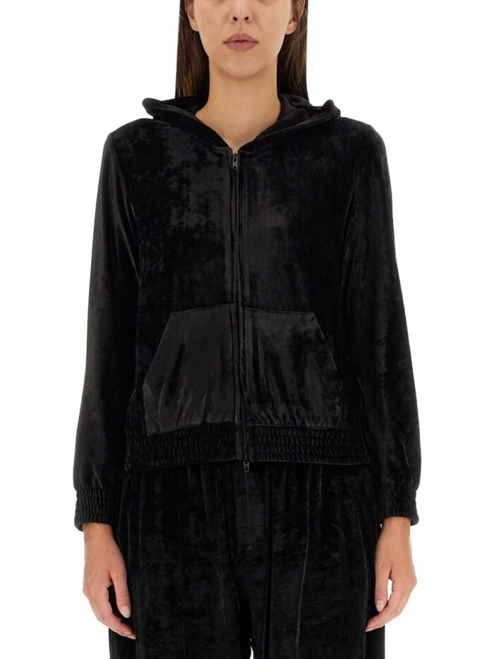 Balenciaga BB PARIS ZIPPERED SWEATSHIRT