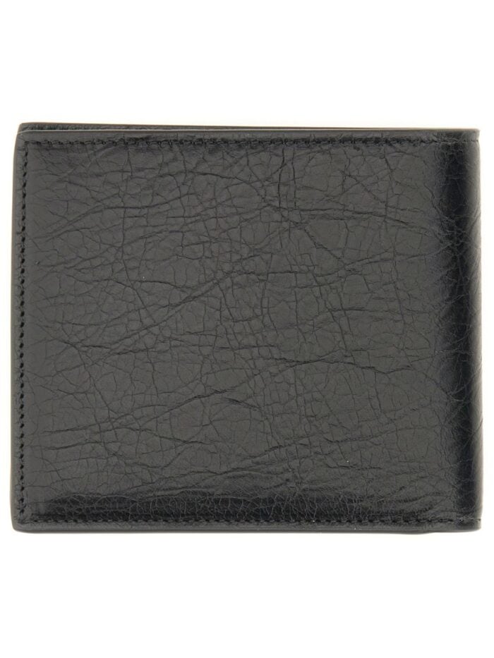 Balenciaga BI-FOLD LEATHER WALLET