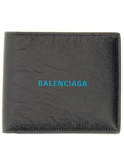 Balenciaga BI-FOLD LEATHER WALLET