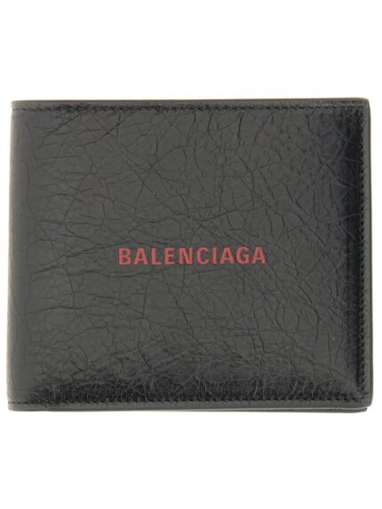 Balenciaga BI-FOLD LEATHER WALLET