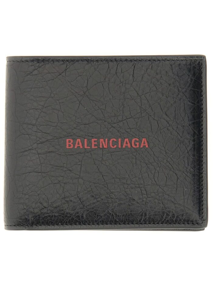 Balenciaga BI-FOLD LEATHER WALLET