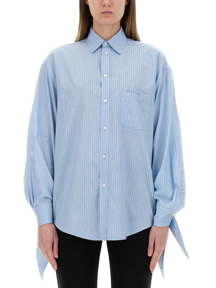 Balenciaga BLOUSE WITH KNOTTED CUFFS