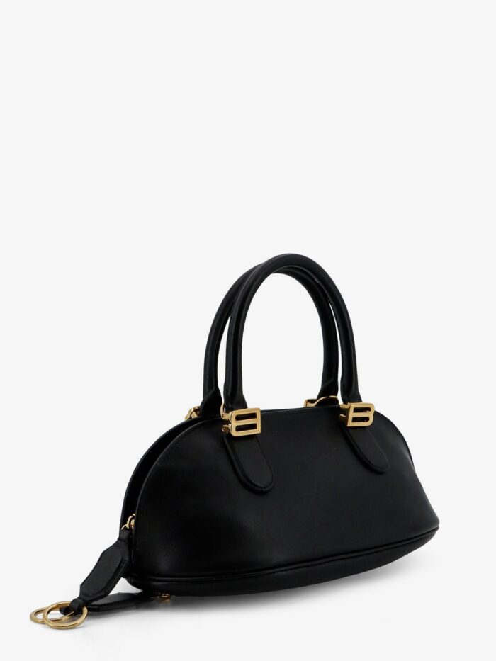 Balenciaga Bowling Bolero Leather Handbag