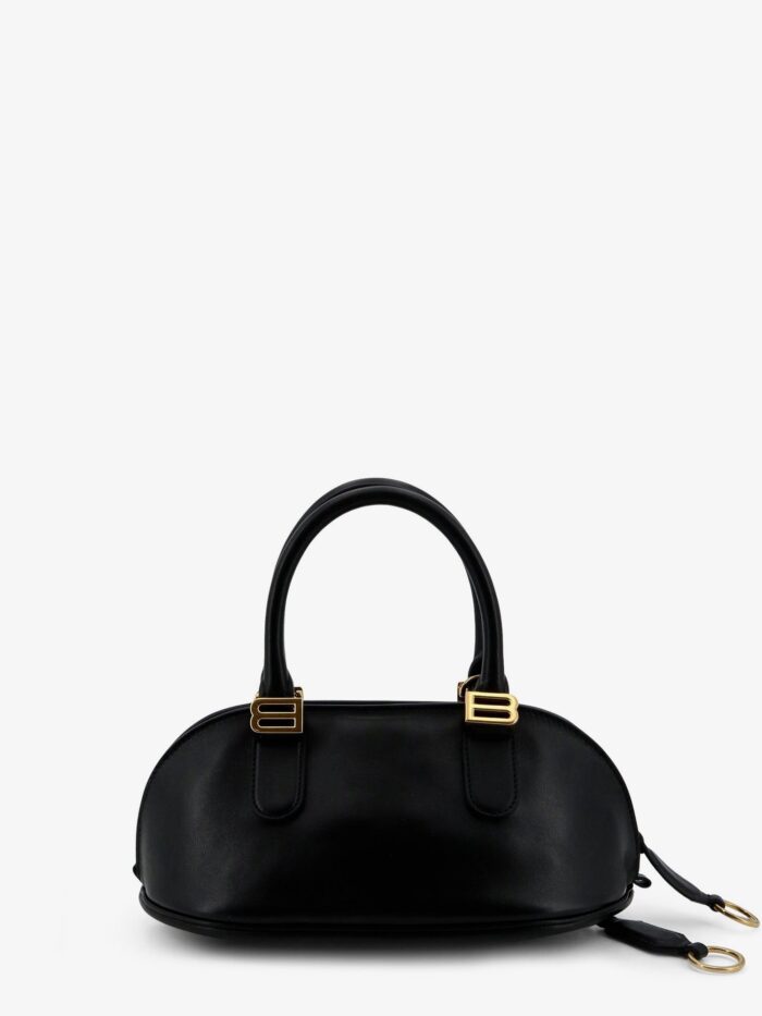 Balenciaga Bowling Bolero Leather Handbag