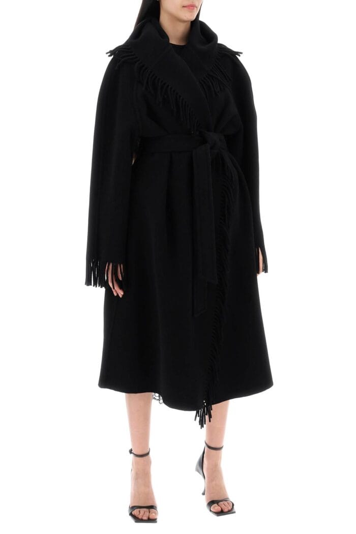 BALENCIAGA Brushed Wool Coat