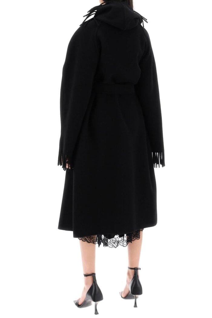 BALENCIAGA Brushed Wool Coat