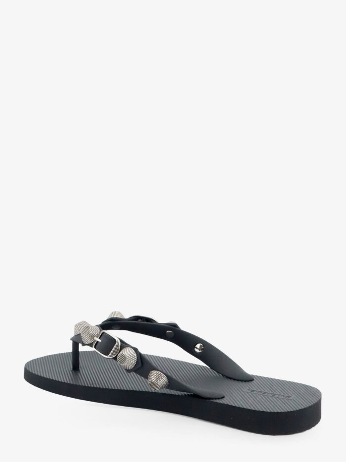 Balenciaga Cagole Flip-flops With Iconic Metal Details