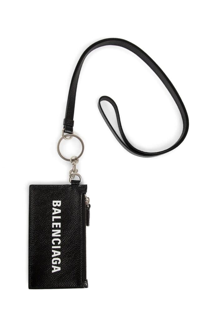 BALENCIAGA Cash Card Case On Keyring