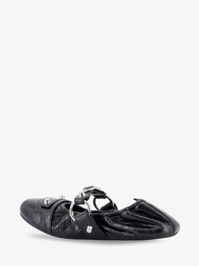 Balenciaga City Flat L005 Leather Ballerinas